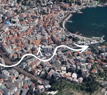 Chic & Renovated- Prime Location - 4 Min Walk To Seaside Appartamento